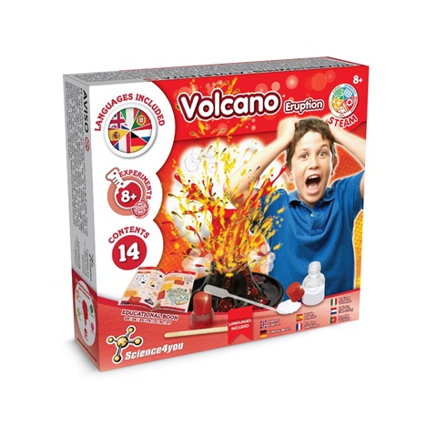 VOLCANIC ERUPTION GAME. Lasten oppimispeli