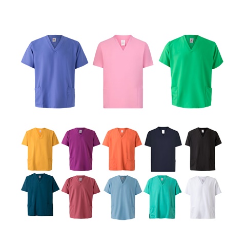 VL FLORA. Lyhythihainen tunika (140 g/m²), valmistettu 100 % mikrokuidusta