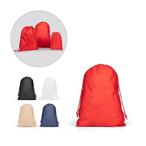 GIFT BAG L. Suuri kuumasaumattu kuitukangaspussi (60 g/m²)