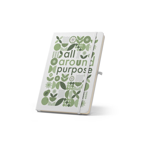 ANNE SUB. A5-muistikirja kierrätetystä polyesteristä (100 % rPET) 300D, ihanteellinen sublimaatiopainatukseen - Image 3