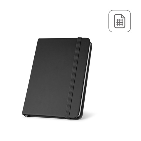 HEMINGWAY SQUARE. A5 PU-muistikirja ruudullisella paperilla