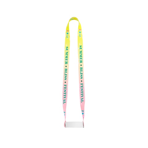 SWINDON. SET Lanyard SUBLIMATION Long II (20 mm) Duo sublimaatiojoustavalla mukitelineellä - Image 3