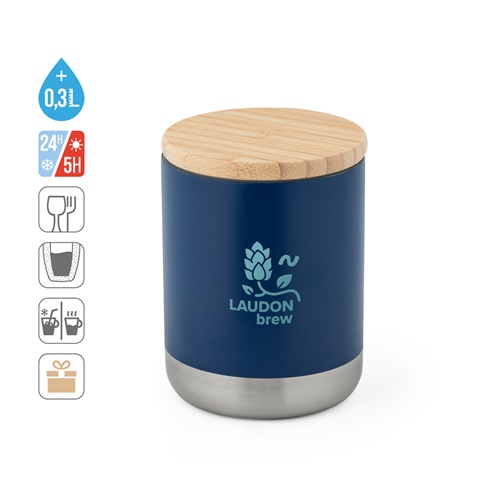 NORRE TUMBLER. Kaksinkertainen ruostumattomasta teräksestä (36 % kierrätettyä) valmistettu termosmuki, 370 ml - Image 7