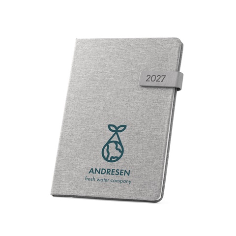 ANDRESEN B5. Kierrätetystä polyesteristä (100 % rPET) valmistettu päiväkirja - Image 4