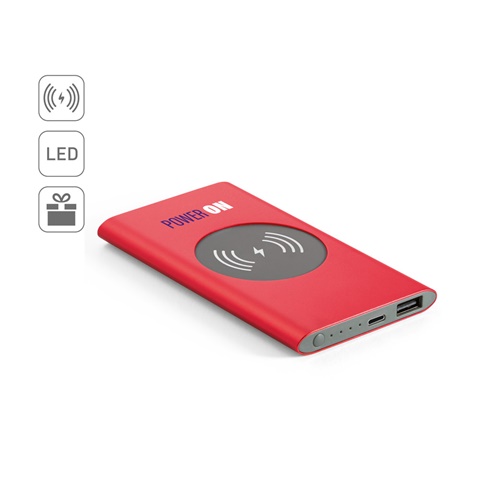 CASSINI. 4 000 mAh:n varavirtalähde ja 5 W:n langaton laturi kierrätetystä alumiinista (100 % rAL) - Image 7