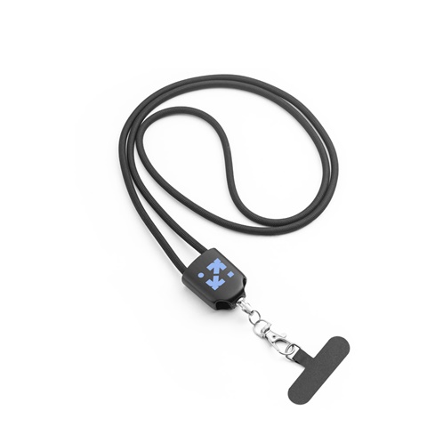 ZEWAIL. Kaulanauha, johon kuuluu älypuhelinteline, USB-C-kaapeli ja erilaisia sovittimia kierrätetystä ABS-muovista ja kierrätetystä TPE-muovista - Image 5