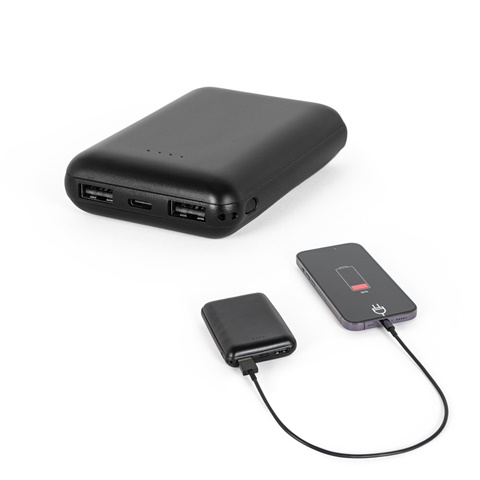 LEAKEY 8. Tehopankki 8'000 mAh kierrätetystä ABS:stä (100 % rABS)