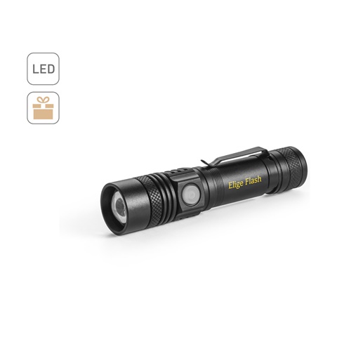 UNGAR. 5 W ladattava kierrätetystä alumiinista (100 % rAL) taskulamppu - Image 4