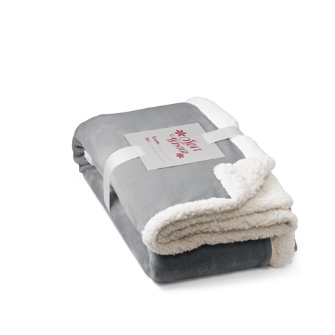 HEIDEN. Käännettävä fleecepeitto (190 g/m²) satiininauhalla ja personoidulla kortilla - Image 5